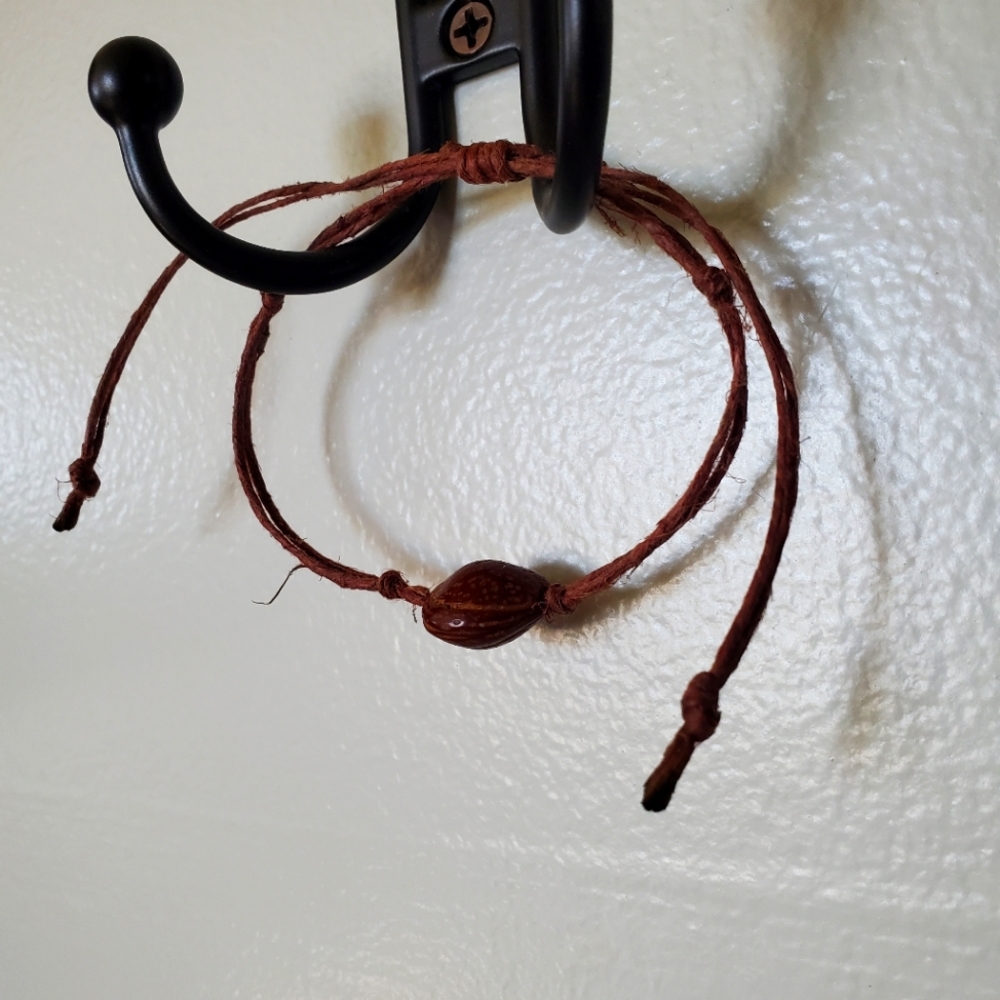 Hemp adjustable bracelet
